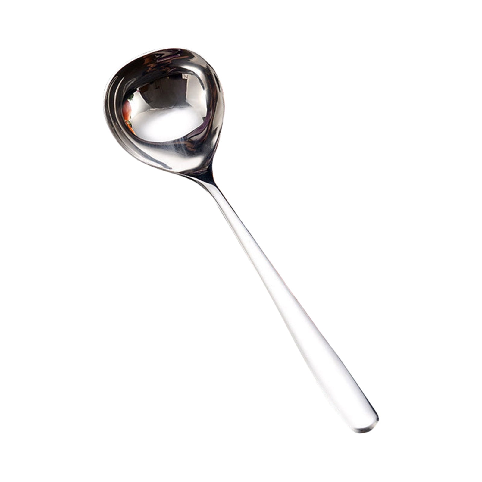 1 Pcs Small Ladle,8 Inch Stainless Steel Small Ladle,Small Gravy Soup Serving Ladle,Metal Serving Ladles,Kitchen Gravy Soup Spoon,Small Gravy Soup Spoon for Spooning Gravies,(Silver,8.07 in) Silver