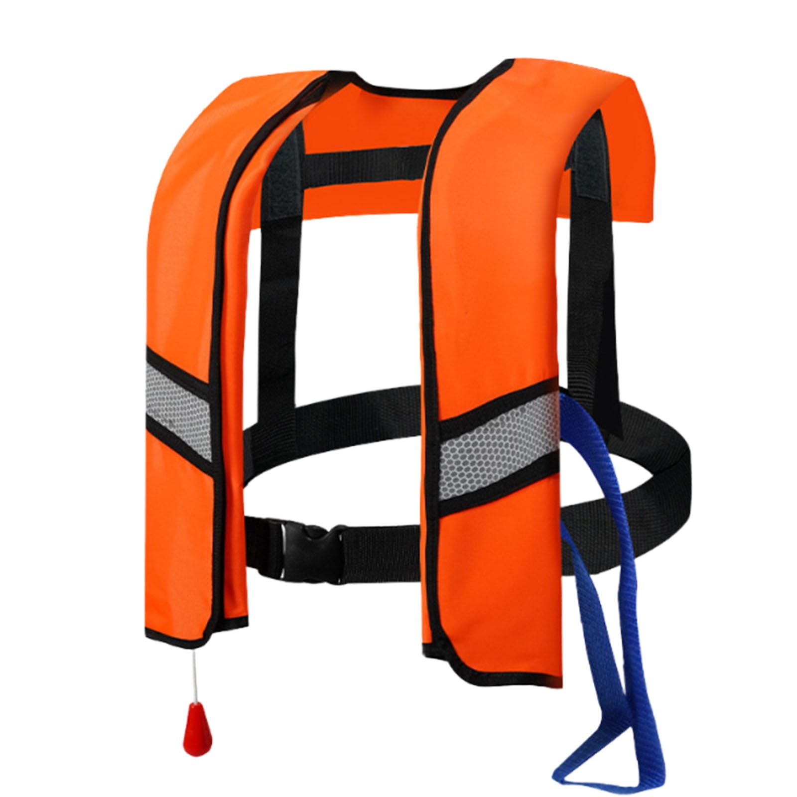 Self-Inflating Life Jacket Vest for Adults, Automatic Inflatable Undershirt for Water Sports, High-Visibility with Reflective Strips, Ergonomic Comfort, Durable Waterproof Fabric B
