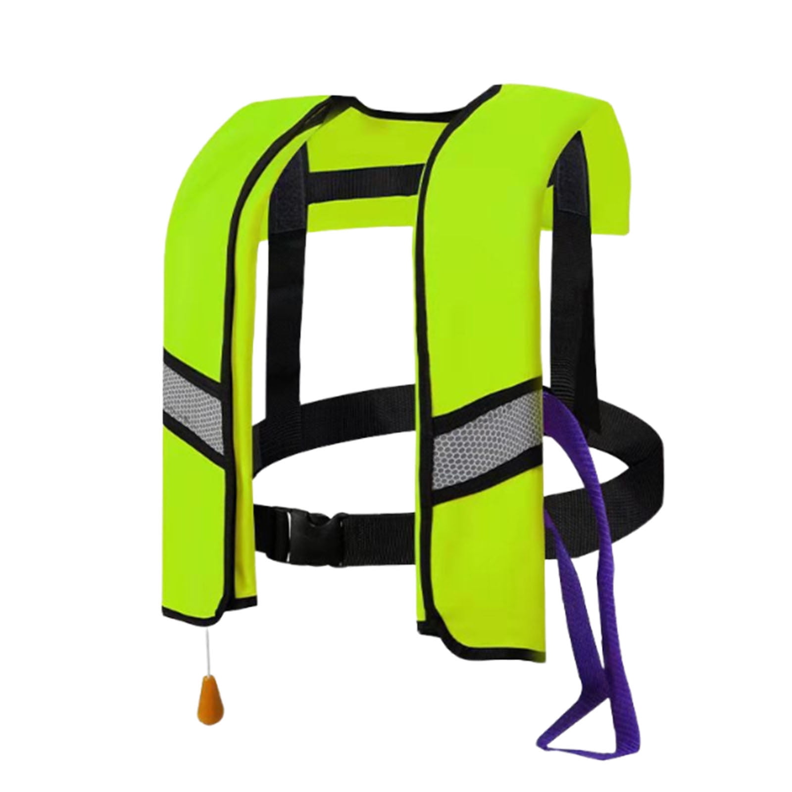 Self-Inflating Life Jacket Vest for Adults, Automatic Inflatable Undershirt for Water Sports, High-Visibility with Reflective Strips, Ergonomic Comfort, Durable Waterproof Fabric D