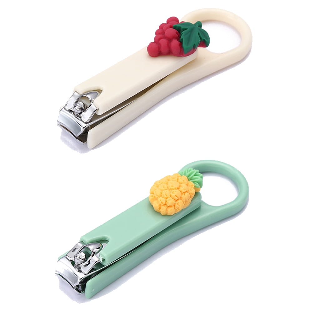 2Pcs Fingernail Clipper,Very Sharp and Cute Nail Clippers,Suitable for Adults and Children Style 6