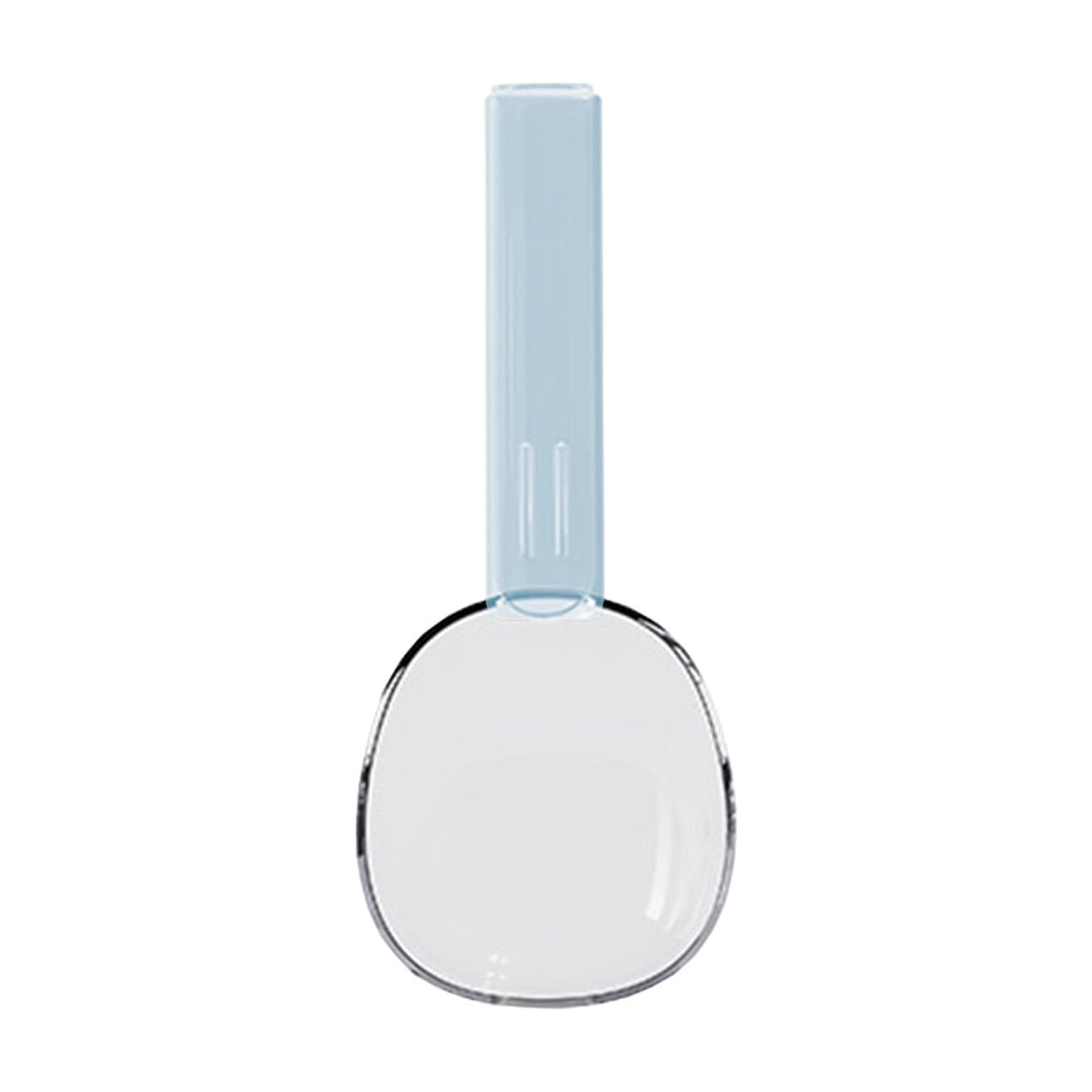 Flour Scoops for Canisters, Grain Scoop Measuring Cups, Food-Safe Kitchen Utensils, Multi-Purpose Flour Scoop for Canisters, Rice Spoon Blue