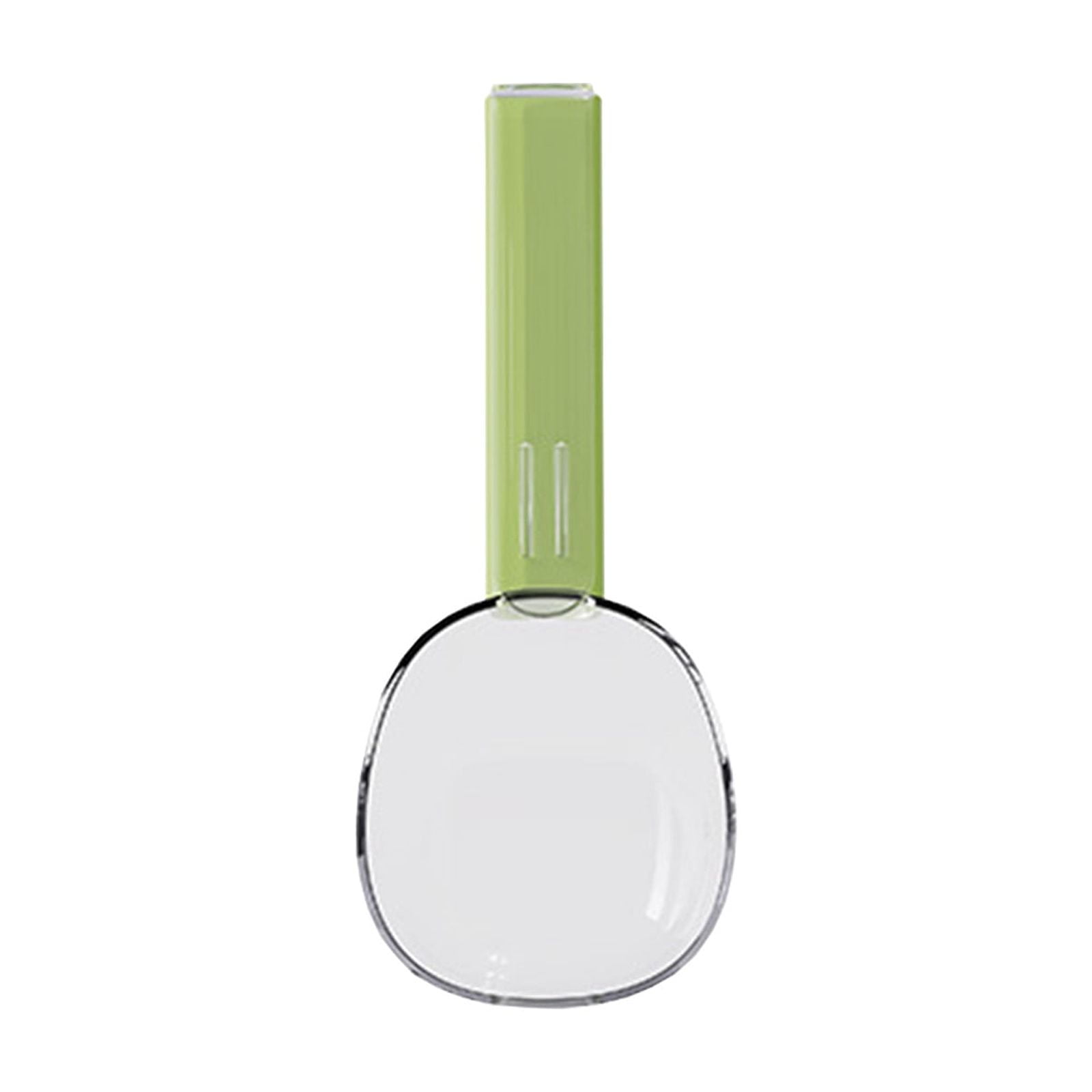 Flour Scoops for Canisters, Grain Scoop Measuring Cups, Food-Safe Kitchen Utensils, Multi-Purpose Flour Scoop for Canisters, Rice Spoon Green
