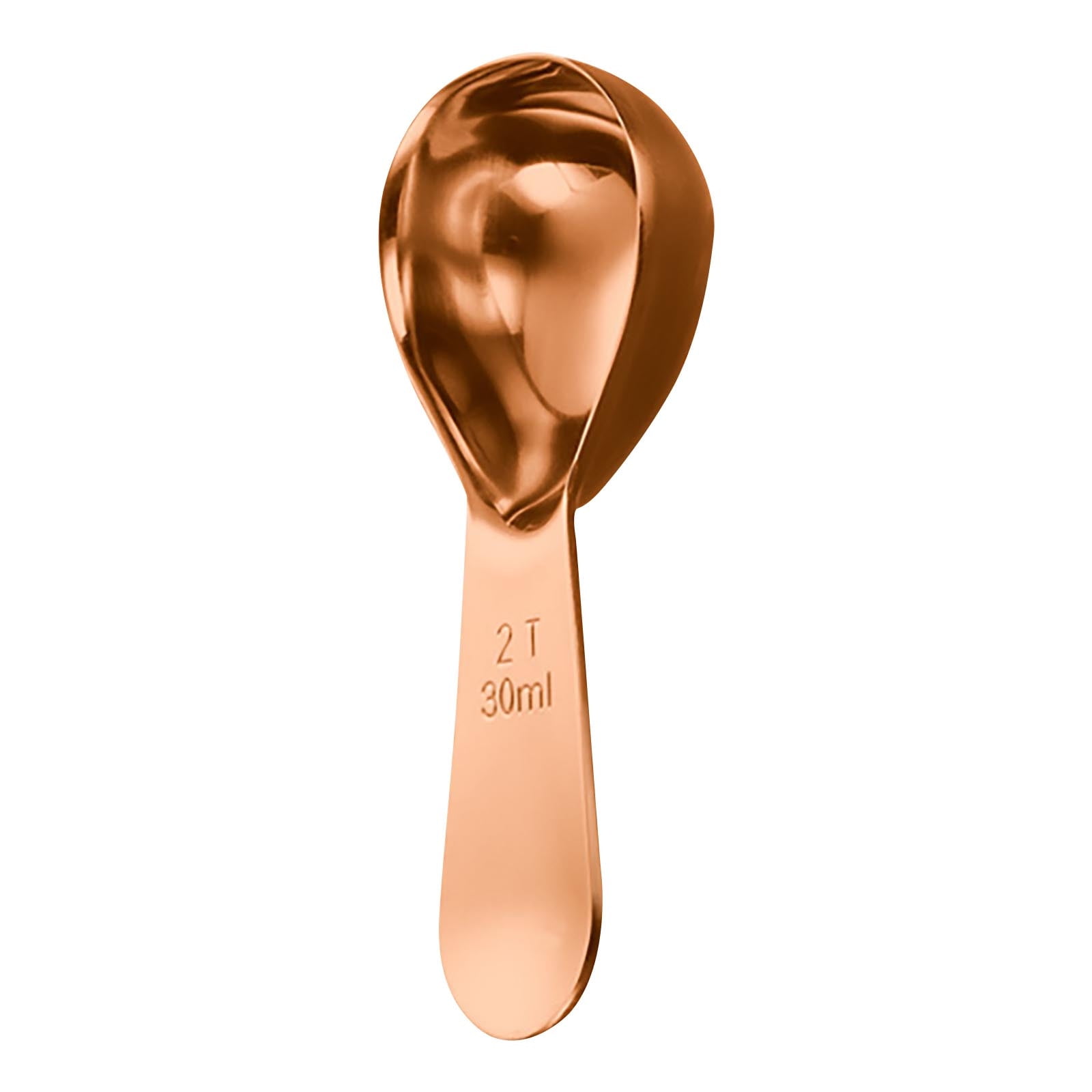 Coffee Scoop Stainless Steel Coffee Measuring Spoon Tablespoon Coffee Scoop Short Handle Measuring Spoon for Ground Coffee Tea Sugar Flour Coffee Scoop (30ml) C