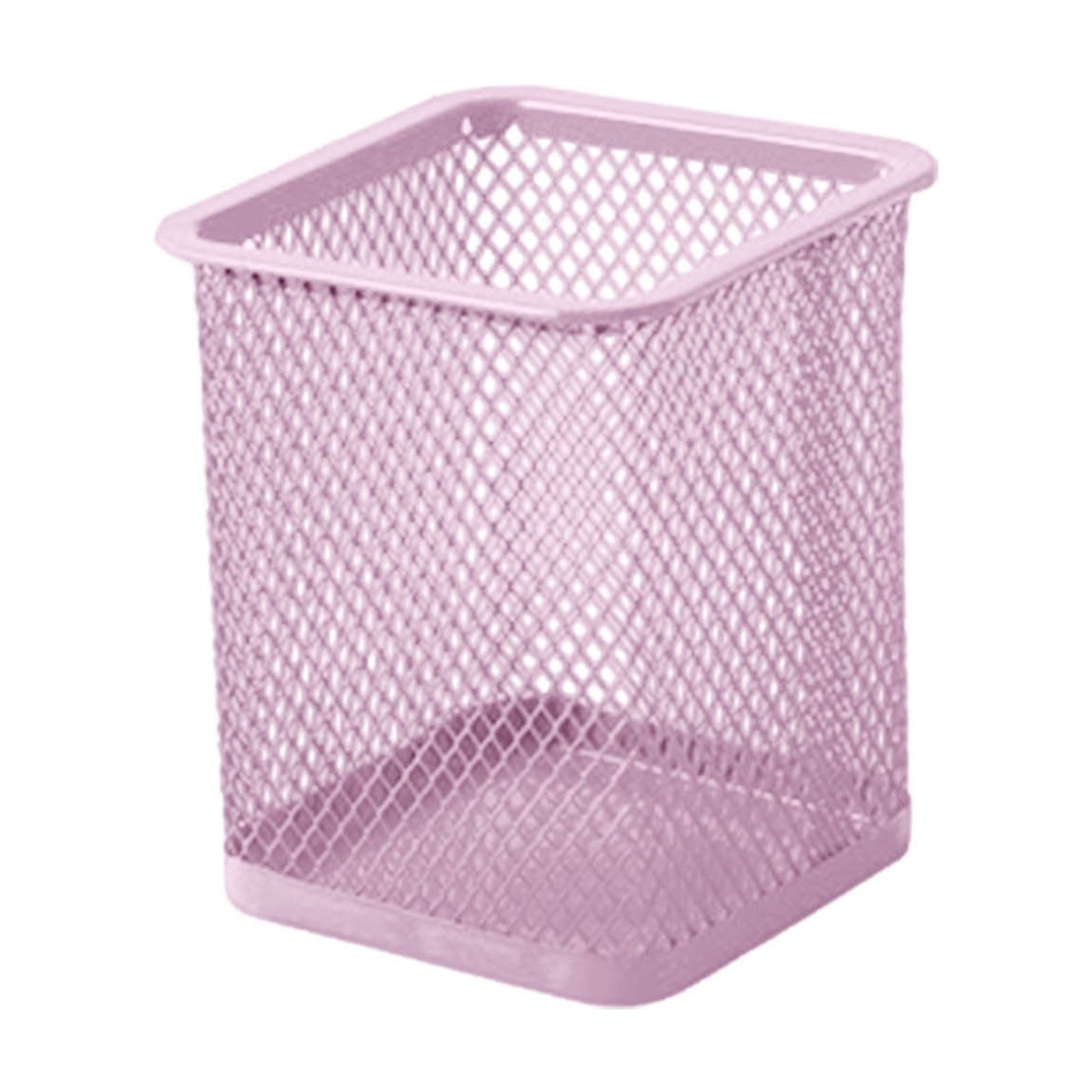 Pen Holder Mesh Pencil Holder Metal Pencil Holders Pen Organizer for Desk Office Pencil Holders, Back to Sch-ool Supplies H