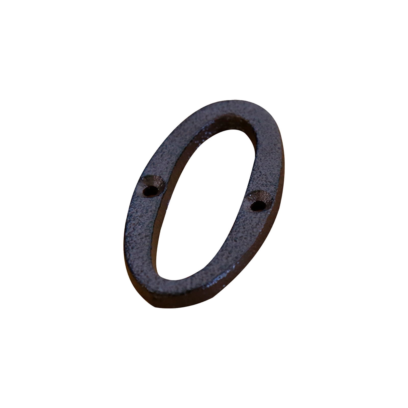 3 inch Iron House Number, Iron Black House Numbers for Outside, Metal Mailbox Numbers for Outside, Home Address Numbers for House, Matching Screws A