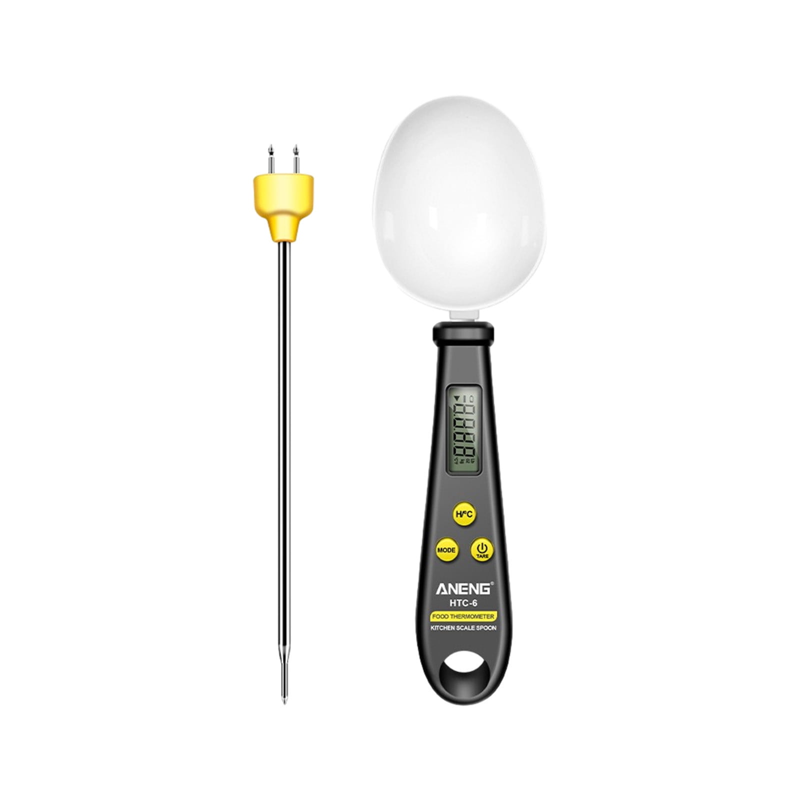 Kitchen Scale Spoon Gram Measuring Spoon, 500g/0.1g Cute Digital Weight Scale Spoon Milligram Measuring Scoop Grams Electronic Measuring Cup for Portioning Tea, Flour, Spices As Show D