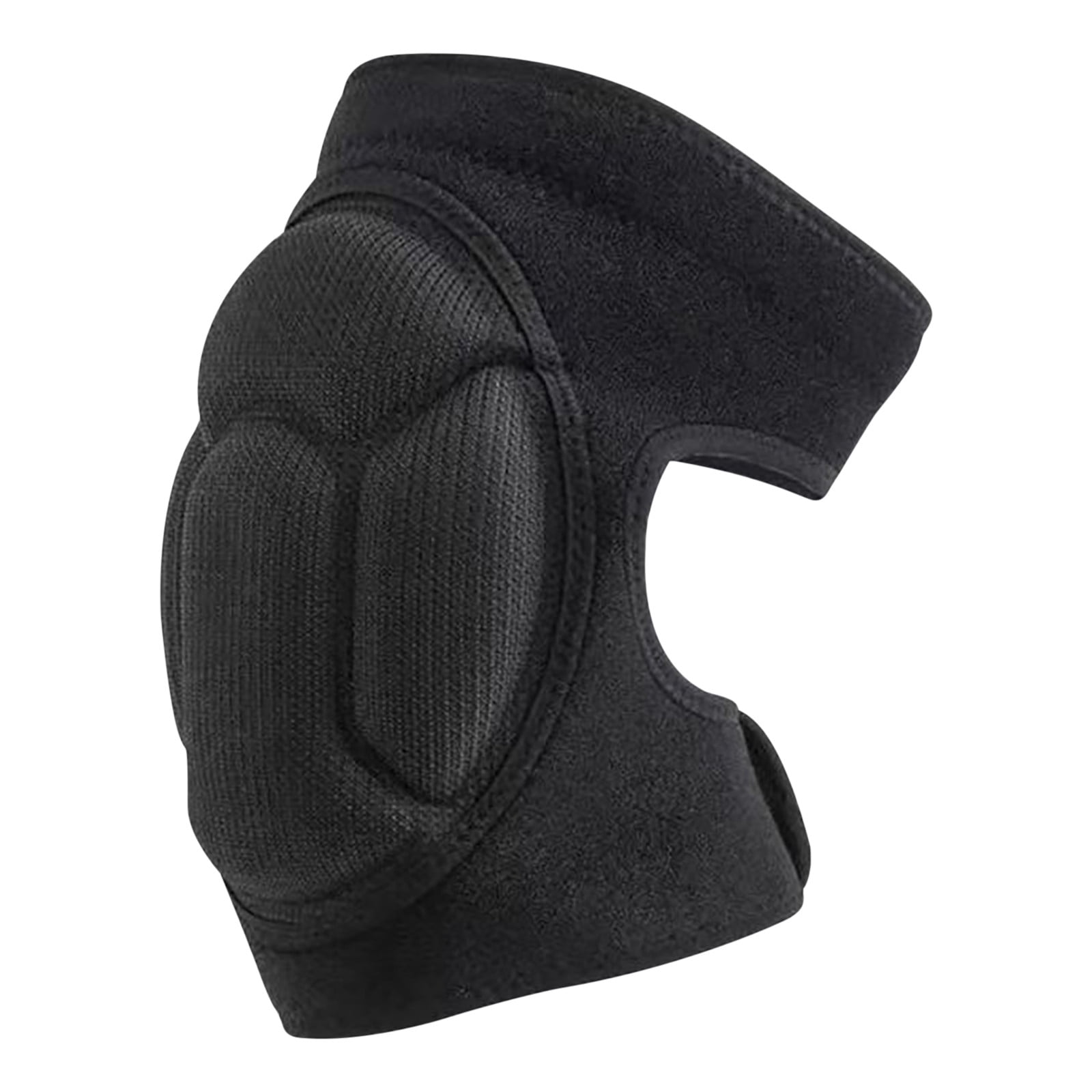 Adult Knee Pads for Gardening, Anti-Slip Collision Avoidance Kneepads with Thick EVA Foam, for House Cleaning, Construction Work, Volleyball, Football Knee Sleeve XL Black