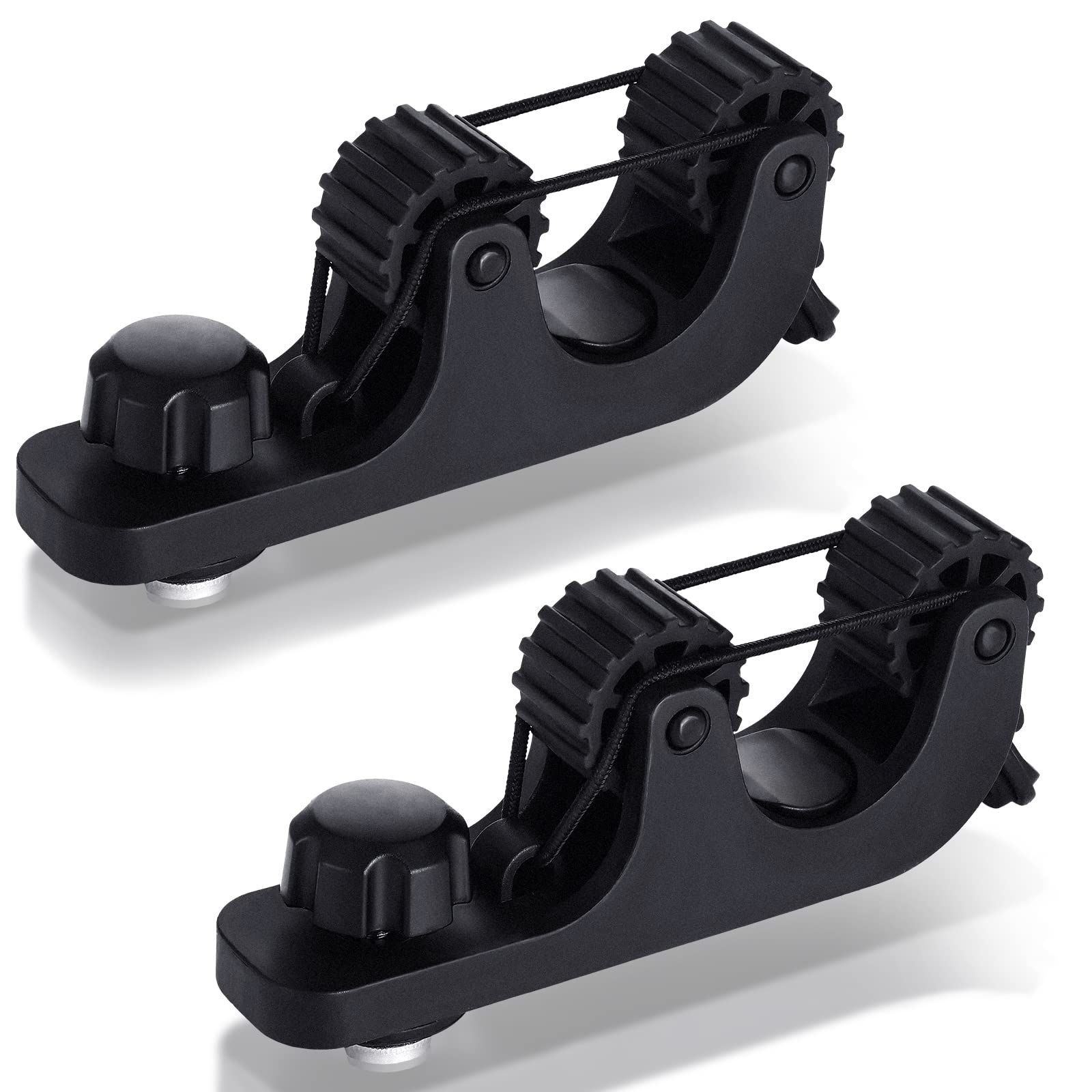 Kayak Paddle Holder, Save Kayak Track Space, Fishing Net, Fishing Poles Holder for Fishing, Track Mount Accessories 2pcs