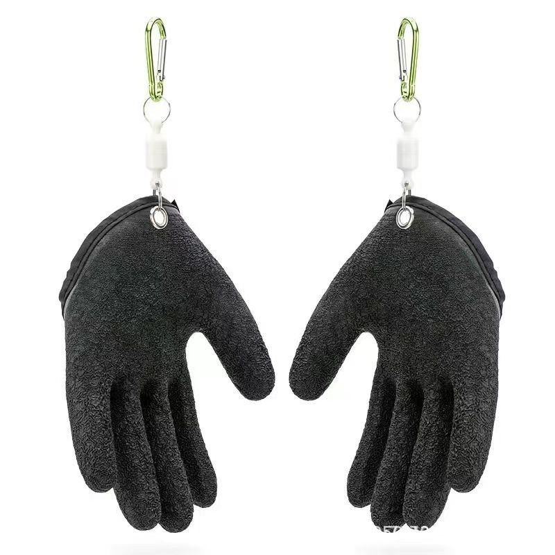 Fishing Glove for Men with Magnet Release,Fisherman Professional Catch Fish Gloves Cut/Puncture, Fish Handling Gloves for outdoor fishing