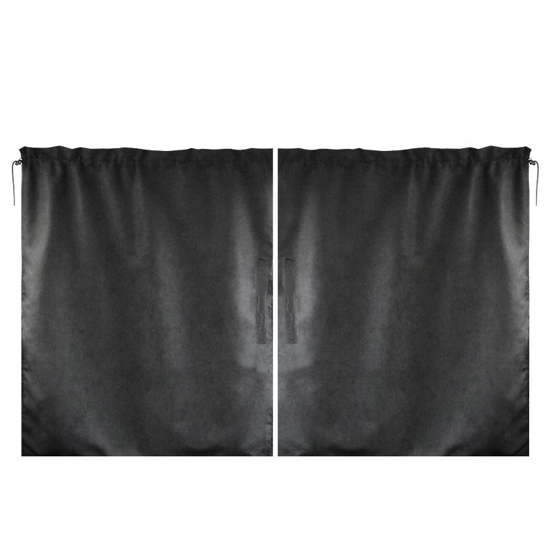 Car Window Shades - 2 Pack Side Window Sun Shade Privacy Curtains Upgrade Anti 99% Light Block Keeps Cooler Car Blackout Covers for Baby Sleeping Camping Travel Nap