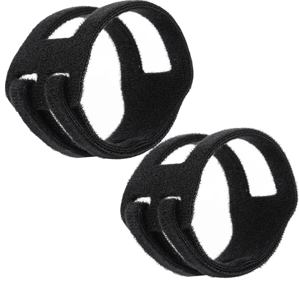 Wrist Wrap - Lightweight, Breathable Support for Everyday Wear | Ideal for Typing, Cooking, Fitness, Various Sports That use The Wrist.  2pcs black
