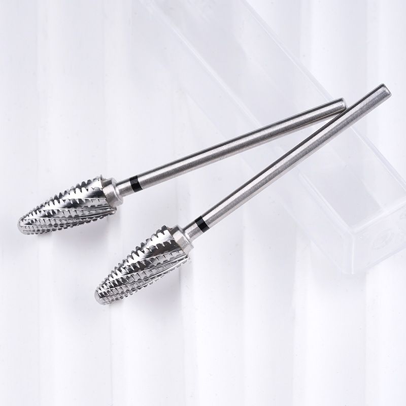 Die Grinder Bits Tungsten Double Cut Burr Bits for Die Grinder Kits Metal Grinding Drilling Polishing (2pcs XC Extra Coarse Grinding Degree)