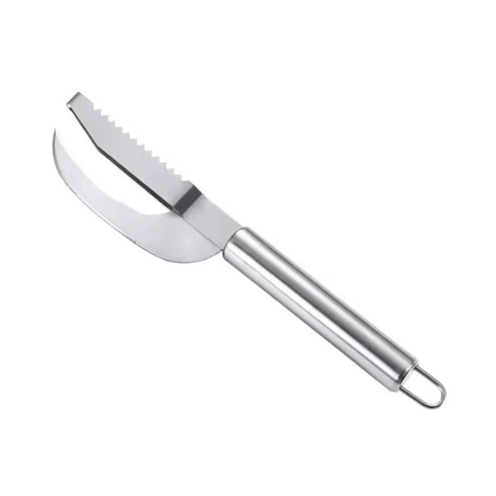 2 pack Stainless Steel Fish Maw Knife,3 In 1 Fish Maw Knife, Multifunction Fish Scale Knife fish scale remover Household Kitchen Fish Scale Tool