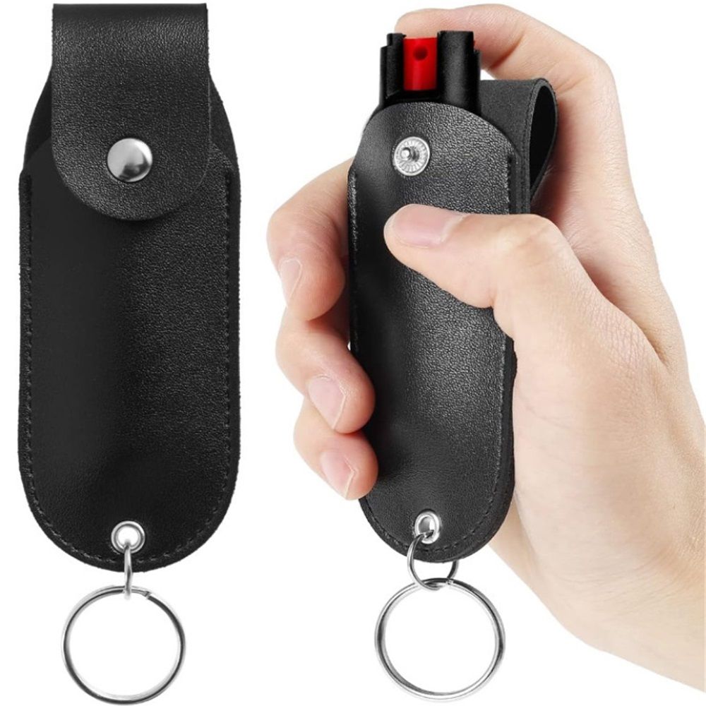 Keychain Pepper Spray Belt Clip Holsters - 2 Pack Maximum Heat Strength Self Defense(Pepper Spray Not Included)