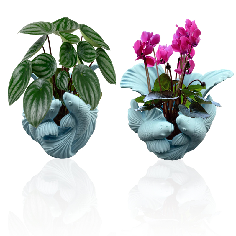 Biomorphic Flowing Sculptural Vase - Organic Wavy Modern Home Decor