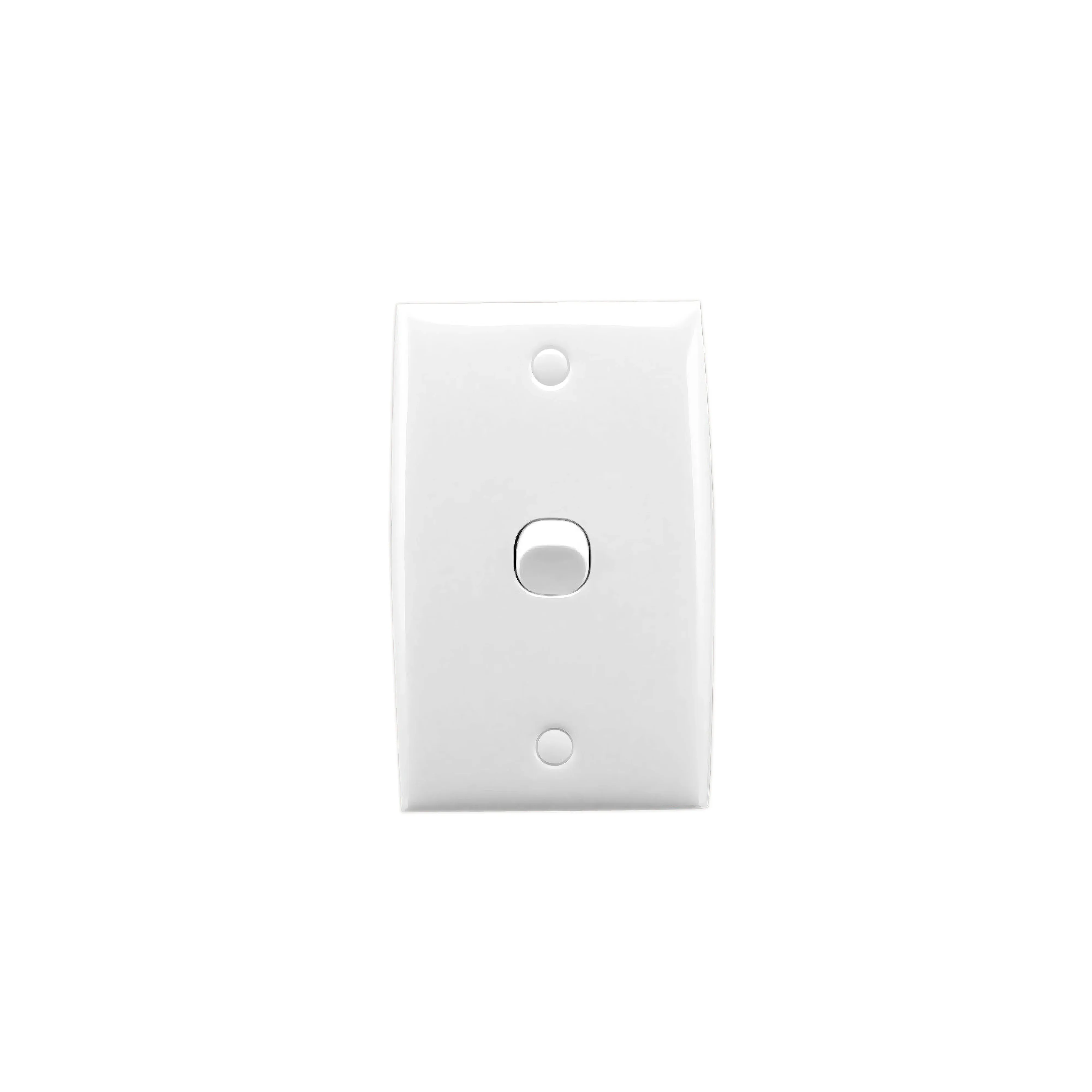 Clipsal Switch Vertical Standard Series 1 Gang 10A 250V White Electric | 31VA-WE