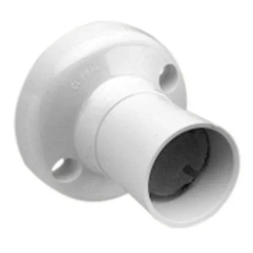 Clipsal Batten Lamp Holder w/Safety Skirt Bayonet Cap White Electric F/BC Lamps | 530WE