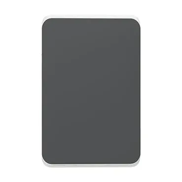 Clipsal Iconic Switch Plate Skin Blank, Horizontal/Vertical Mount | Anthracite | 3040C-AN