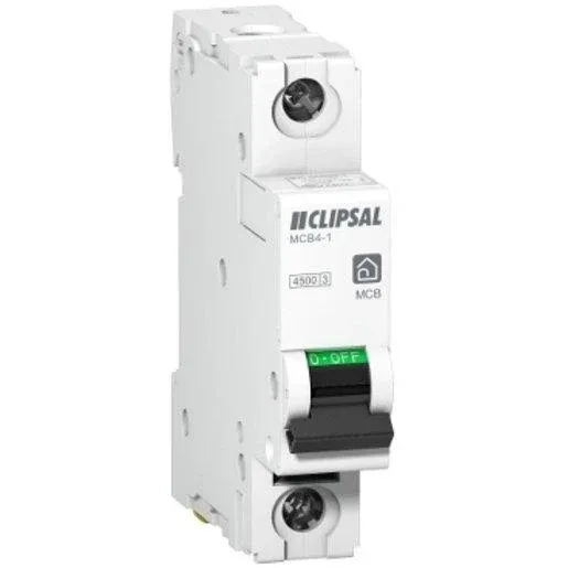 Clipsal Resimax Miniature Circuit Breaker MCB 1Pole 4.5kA 40A MCB4-140