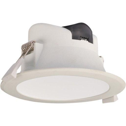 SAL Downlight LED 10W Tri-Colour Dimmable 92mm Cutout White Trim Wave
