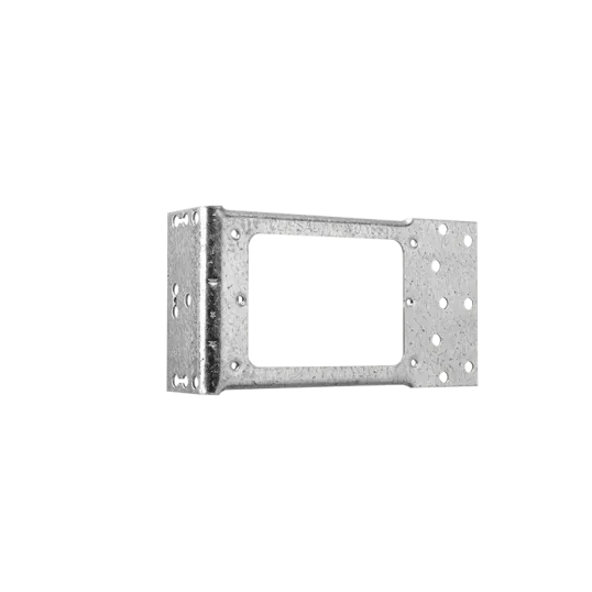 Clipsal Mounting Bracket Standard Rectangular 1 Gang Stud Fixing Horizontal Metal | 155