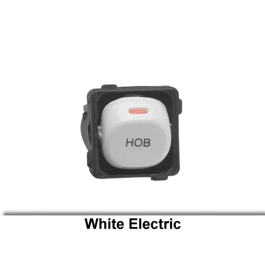 Clipsal Switch Mechanism Labelled Rocker ON/OFF 35A 250V 1 Pole 2 Way HOB White | 30M35HOBWE