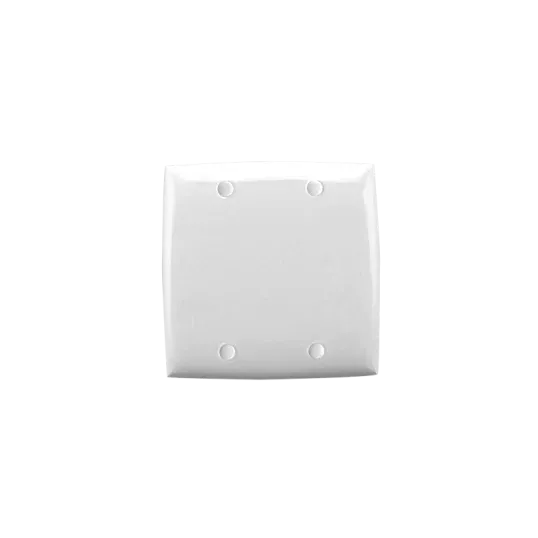 Clipsal Switch Cover Plate Flush Mount Large Square Blank Vertical White | 31/2VXWE