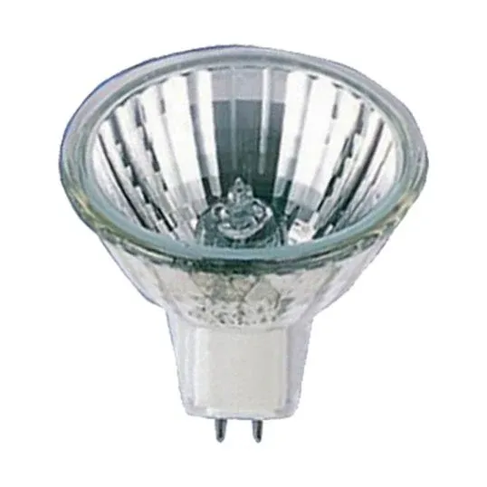 CLA Lighting Halogen Globe 35/50W 12V MR16 G5.3 Warm White 2.8K 450lm Dimmable 2000hr 50mm | CLAMR16FNVCESH35W