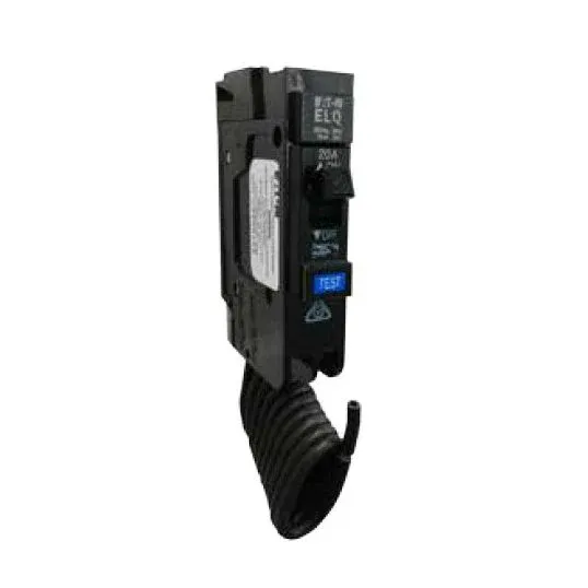 Eaton Earth Leakage Circuit Breaker 1Pole 10 Amp 240V 6 kA 1Module 25.4mm | ELQ110C3TD