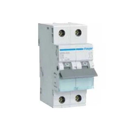 Hager Miniature Circuit Breaker C Curve 32Amp 6 kA 2Pole 2Module 36mm DIN Rail Mount | MSN232