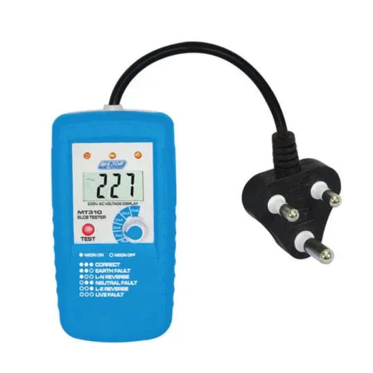 Major Tech Socket ELCB & Polarity Tester 150- 245VAC | MT310