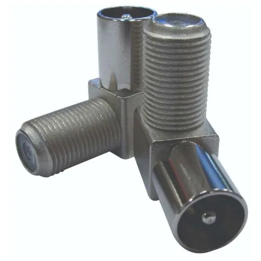 Matchmaster Right Angle Adaptor F Female to IEC Male 5 Pack | 08MM-A14-5P