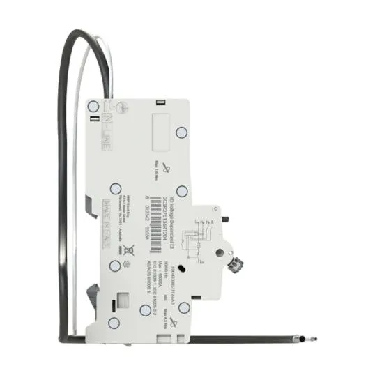 NHP DIN-T RCBO Type A 240 VAC 10 Amp 10 kA 1 Pole + N 30 mA IP40 1 Module 17.5 mm | DTRL1030A