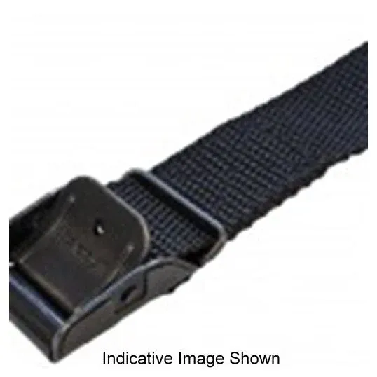 Fasty Tie Down Strap Transport Lashing 3 mtr x 25mm 340 kg Polypropylene Black 10/Carton | FAS125