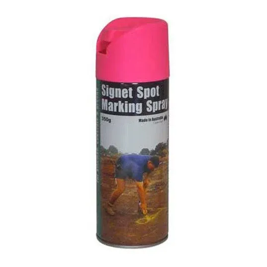 Signet Spot Marking Paint 350g Aerosol Fluoro Green | SIG1815