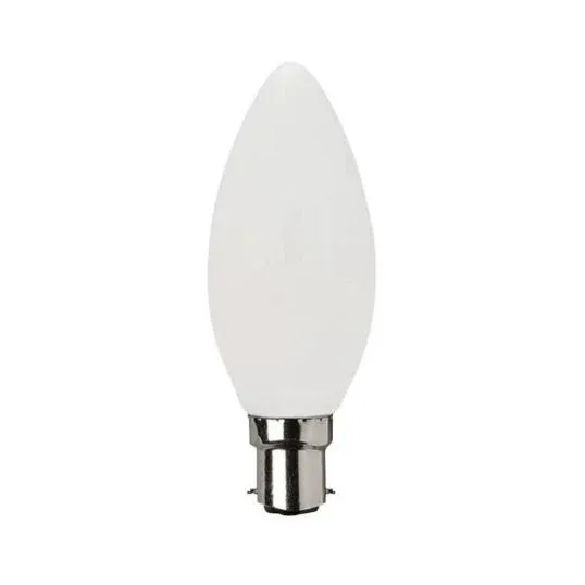 SAL LED Lamp Candle Dimmable 4W 240V E27 Warm White 2700K 400 Lumens Opal | LCA27E27D