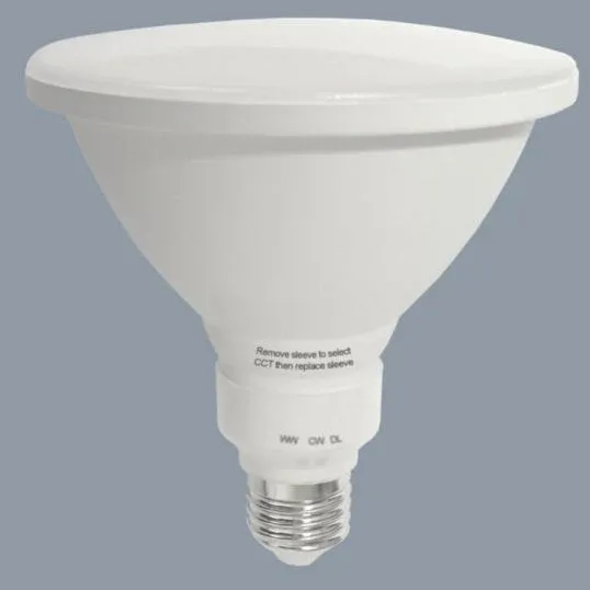 SAL LED Lamp PAR38 12W 240V 3/4/6K 80CRI 100deg IP65 | LPAR38TC