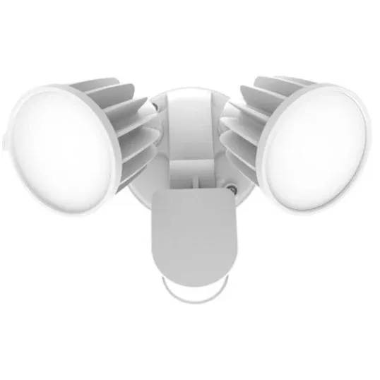 SAL STARGEM III LED Floodlight with PIR Sensor 30W 3000/4000/5700K 1200/1300/1250lm 80CRI 100deg White IP54 IK10 | SES7080/2TC/WH