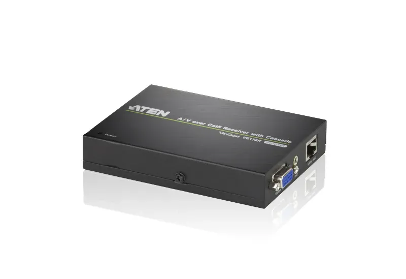 Aten A/V Over Cat 5 Receiver with Cascade for VS1204T/1208T. Cascade up to 10 level