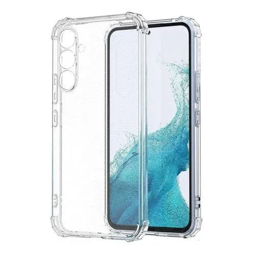 USP Samsung Galaxy S25 FE (6.7') Clear Jelly Case (With Soft Round Airbags) - Ultra-Thin & Lightweight, Durable, 3 Years Warranty