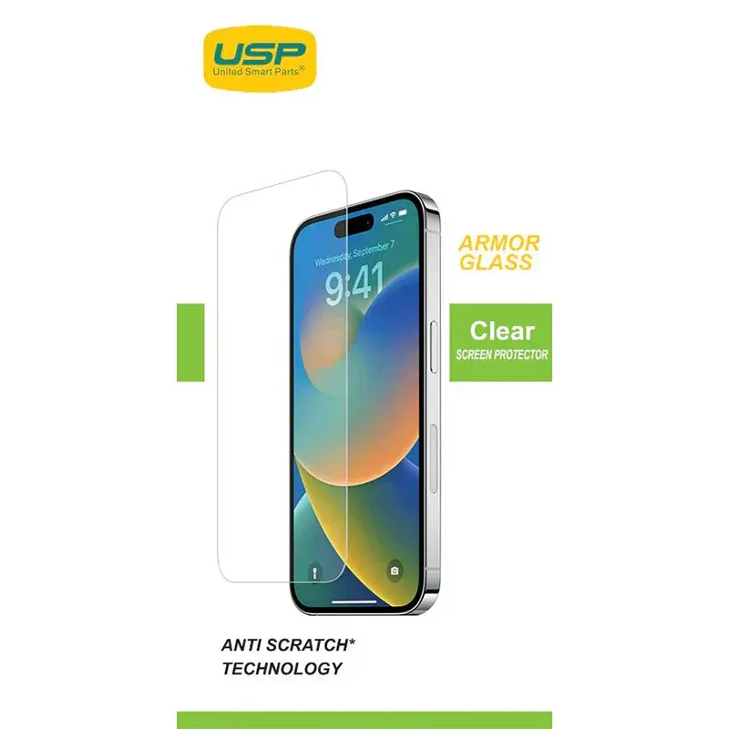 USP Samsung Galaxy S26 5G (6.3') Armor Glass Screen Protector - 9H Hardness, Scratch-Resistance, 3 Years Warranty