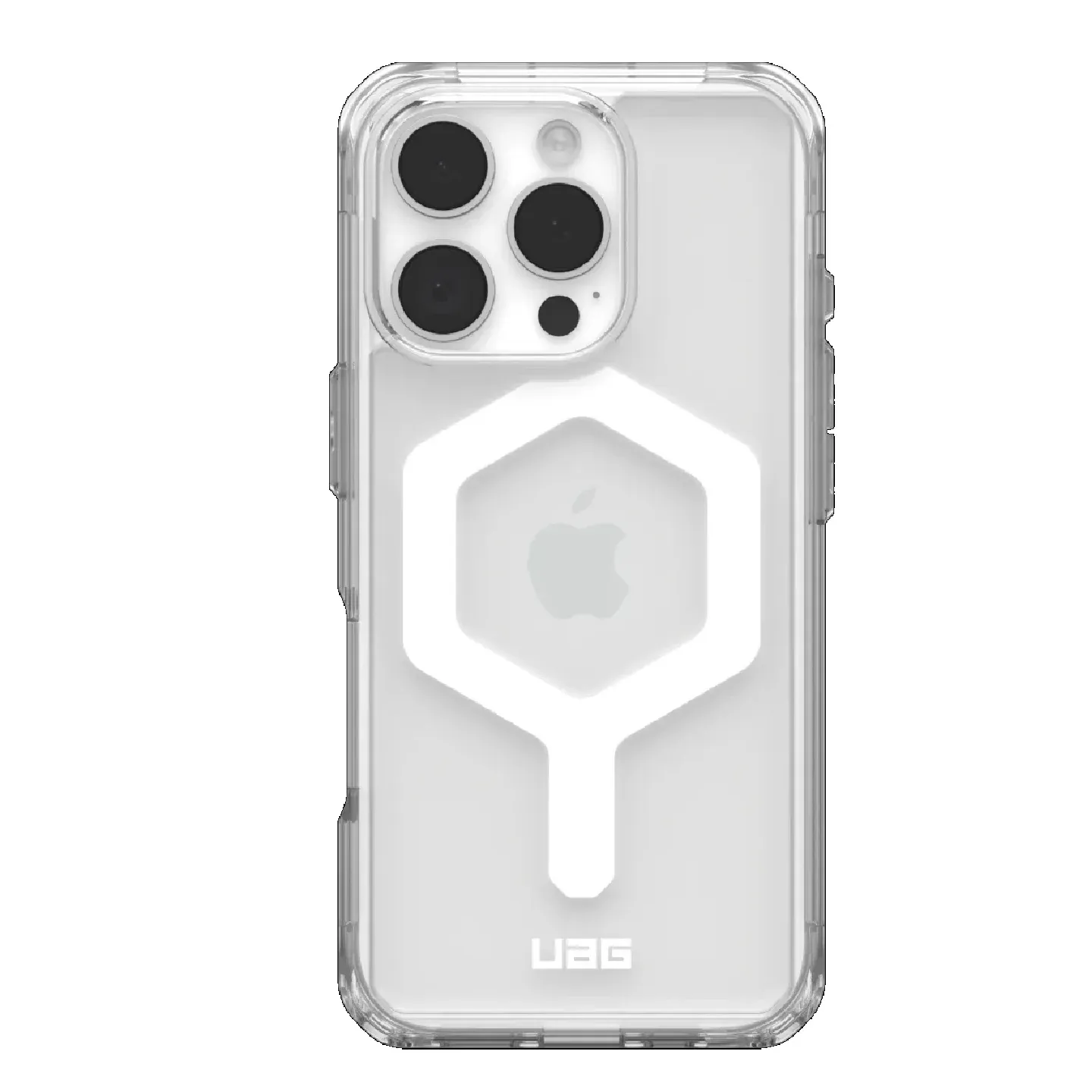 UAG Plyo MagSafe Apple iPhone 16 Pro Max (6.9') Rugged Case - Ice/White (114481114341), 16ft. Drop Protection (4.8M), Armored Shell, 10 Years Warranty