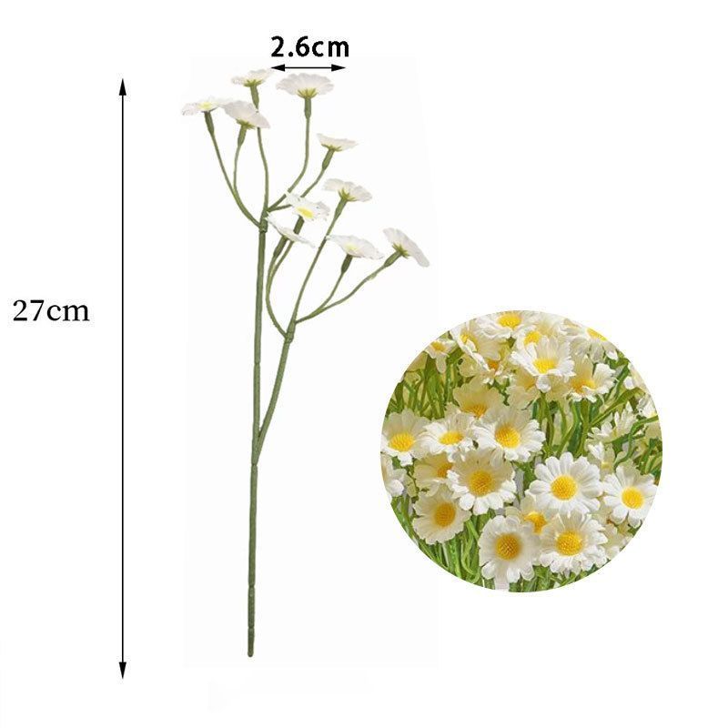 Artificial-flower-Chamomile-1stem-27cm