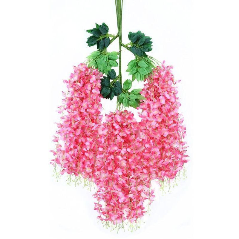 ArtificialWisteriaFlowers-DeepPink-110CM-12-StemPack