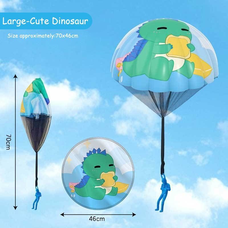 Hand-LaunchParachute-NewDinosaurDesign