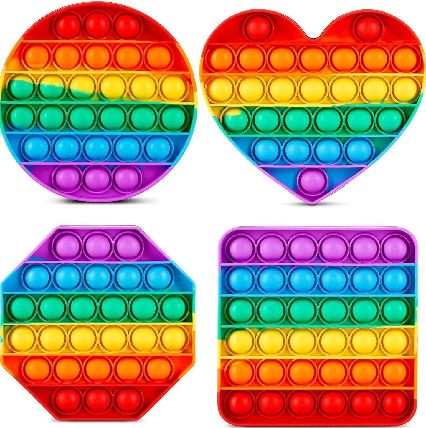 Puzzle Finger Bubble Fun Toy-Small square