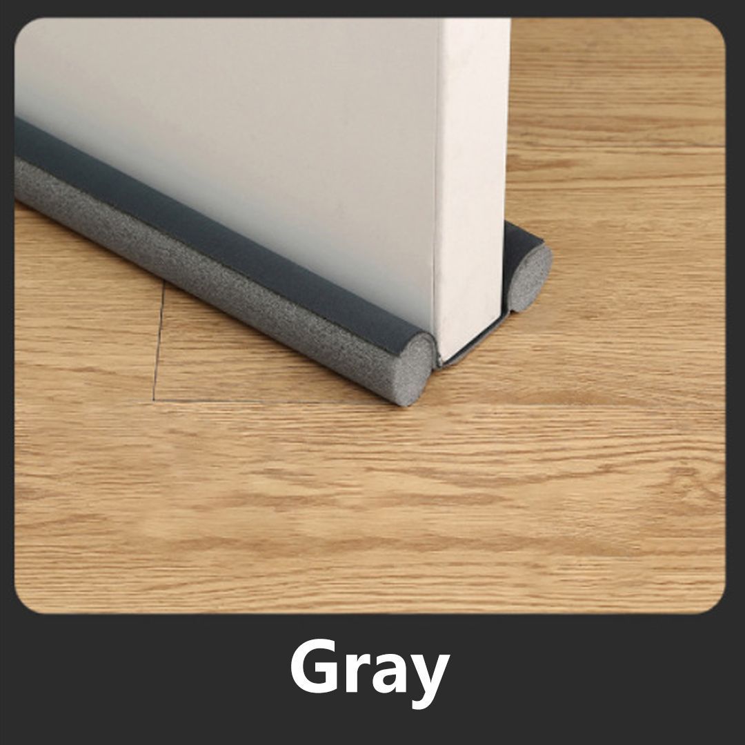 Door gap and bottom sealing strip-Gray