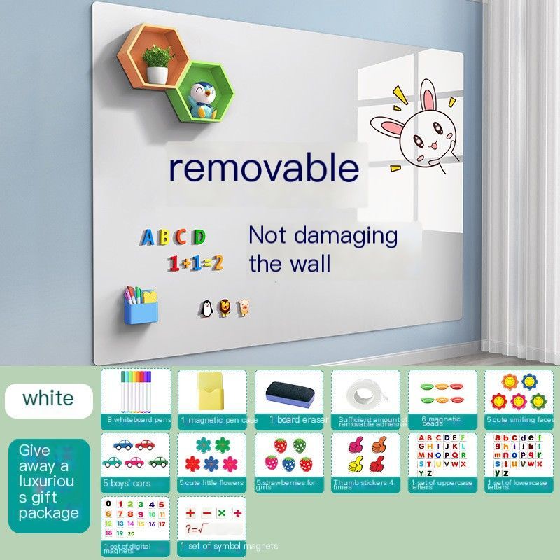 WhiteSquareFrameless-ExtraThickPremiumQuality-30x40cm