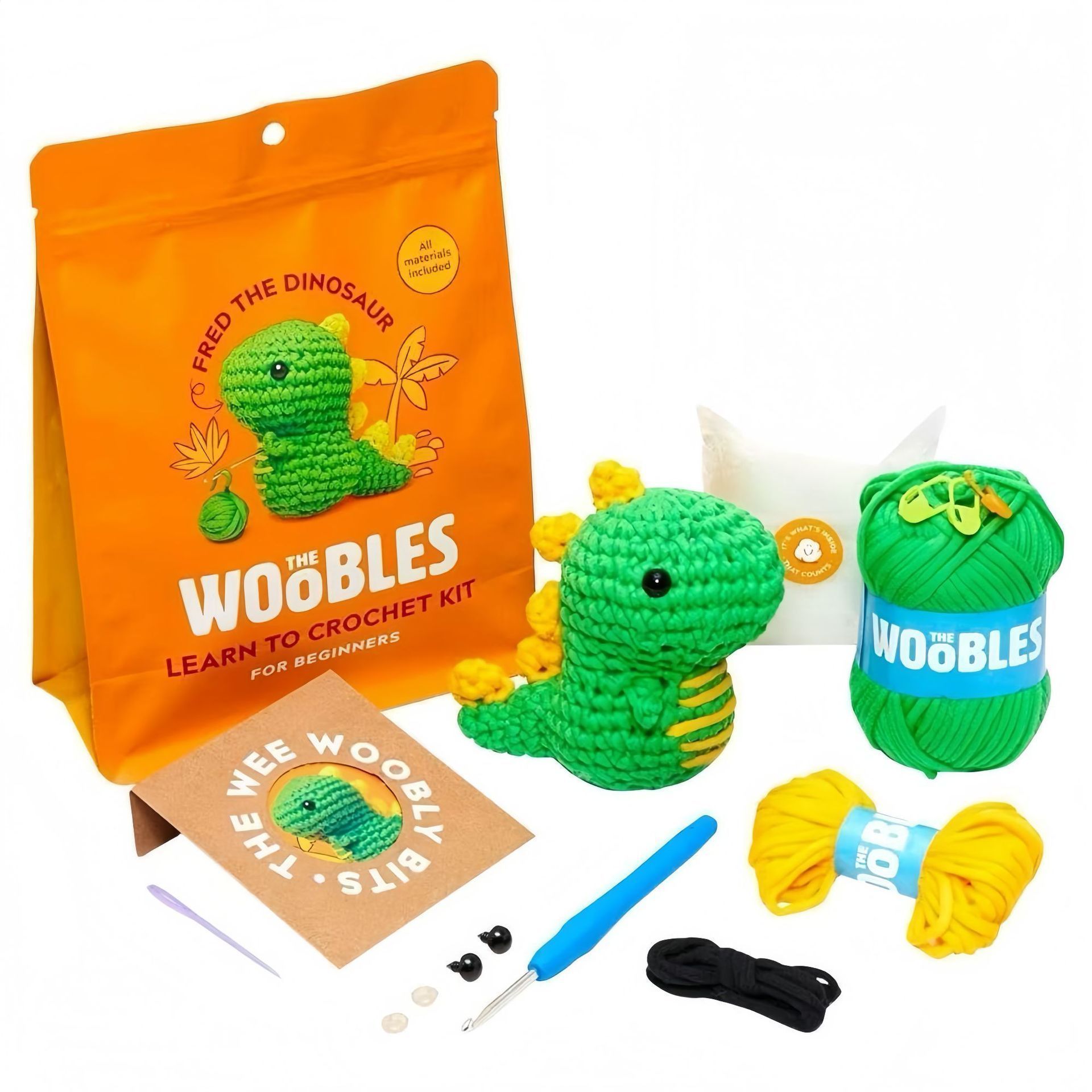 Dinosaur & Fox Crochet Kit 010