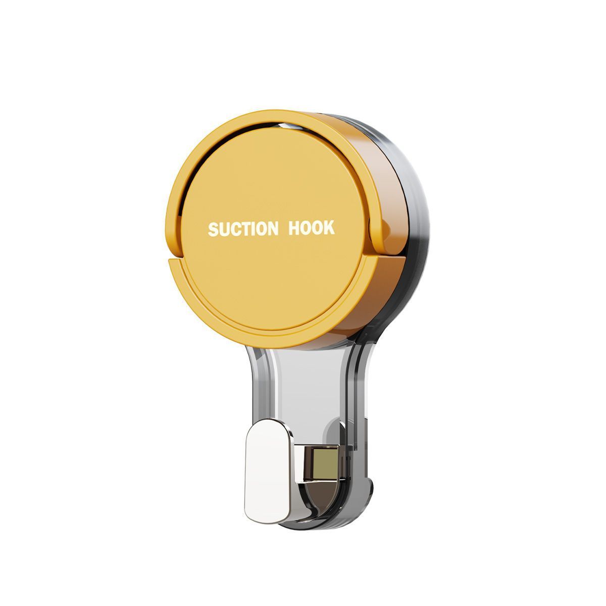 yellow Suction cup hook